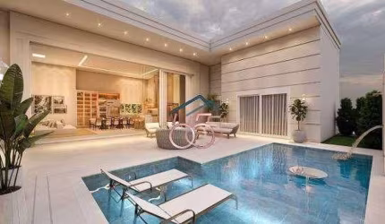 Casa terrea com 4 dormitórios à venda, 376 m² por R$ 4.600.000 - Condomínio Supremo Itália - Cuiabá