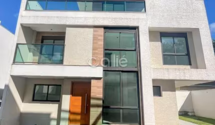Casa em condomínio fechado com 3 quartos à venda na Rua Ângelo Zeni, Bom Retiro, Curitiba, 164 m2 por R$ 1.050.000