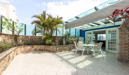 Imperdível! Cobertura Duplex Mobiliada | 255 m2 | 4 suítes | 4 vagas na Parada Inglesa!