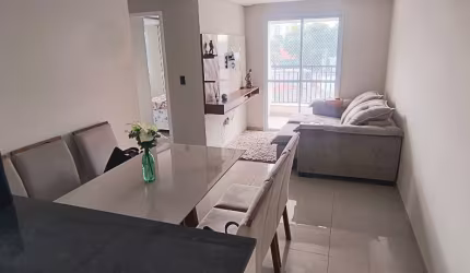 Apartamento à venda | 58 m² | Mobiliado | 2 dormitórios (1 suíte) | 1 vaga na Vila Galvão!