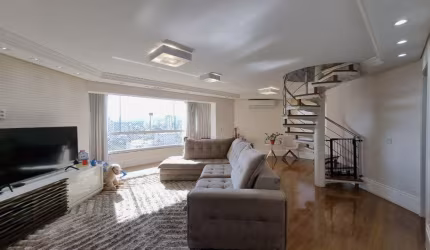 Cobertura Duplex Mobiliada a Venda 350m² | 3 Suítes | Área Gourmet | 5 Vagas livres em Santana