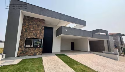 Casa com 3 dormitórios à venda, 187 m² por R$ 1.850.000,00 - Condomínio Residencial Mont’ Alcino - Valinhos/SP