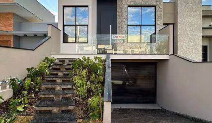 Casa com 4 dormitórios à venda, 258 m² por R$ 1.490.000 - Jardins do Império - Indaiatuba/SP