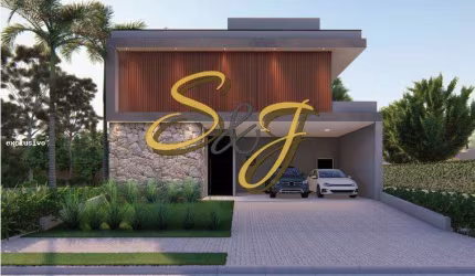 CASA SOBRADO COM QUATRO SUITES A VENDA NO BAIRRO PARQUE BRASIL 500- COND. SANTORINI - PAULÍNIA SP