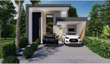 CASA TERREA COM TRÊS SUITES A VENDA NO BAIRRO JARDIM IPÊ- COND.TERRAS DA ESTÂNCIA- PAULÍNIA SP