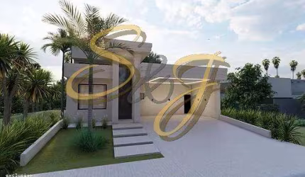CASA TERREA COM TRÊS SUITES A VENDA NO BAIRRO PARQUE BRASIL 500- COND. SANTORINI - PAULÍNIA SP