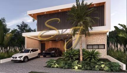 CASA TERREA COM QUATRO SUITES A VENDA NO PARQUE BRASIL 500- COND. SANTORINI - PAULÍNIA SP