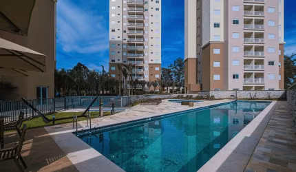 Apartamento Helbor Praças Ipoema para locação, Jardim São Pedro, Mogi das Cruzes, SP, 3 dorms, 2 va