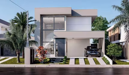 Casa alto padrão à venda, Condomínio Mosaico Essence, Cézar de Souza, Mogi das Cruzes, SP, 240m², 3