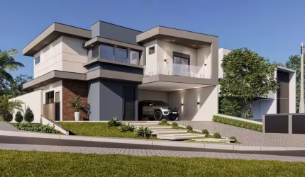 Casa alto padrão à venda, Condomínio Mosaico Essence, Cézar de Souza, Mogi das Cruzes, SP, 203m², 3