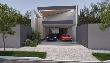 Casa Nova para Venda em Umuarama, Jardim América, 3 dormitórios, 1 suíte, 2 banheiros, 2 vagas