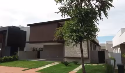 Casa em Condomínio para Venda em Uberlândia, Granja Marileusa, 4 dormitórios, 3 suítes, 5 banheiros, 4 vagas
