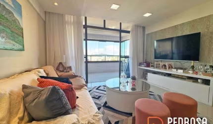 Apartamento com 109 m2 - 3 quartos (2 suítes) - Mobiliado - Saint Charbel Capim Macio - 2 vagas