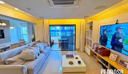 Apartamento com 178 m2 - 3 suítes - Reformado - Torre de Marfim Tirol - 3 vagas - Varanda Gourmet