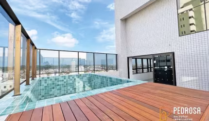 Cobertura Duplex 200 m2 - 3 Suítes - Lagoa Nova - Piscina e Área Gourmet - Vista Perfeita