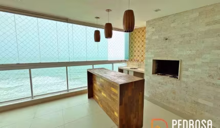 Apartamento com 282 m2 - 4 suítes (uma master) - Infinity Areia Preta - 4 vagas - Vista Mar - Finac
