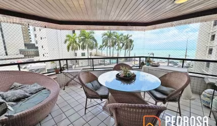 Apartamento com 292 m2 - 4 suítes - Van Gogh Petropolis - 3 vagas - Vista mar - Financiavel