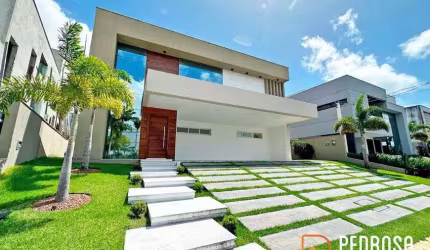 Casa duplex com 435 m2 - 5 suítes - Flora Boulevard - Recém entregue - Área Gourmet - Financiavel