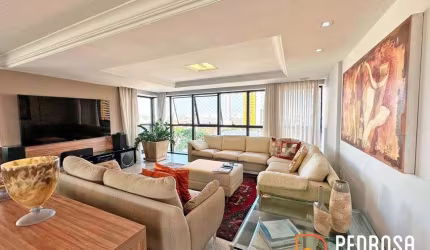 Apartamento com 330 m2 - 4 suítes (1 master) - Cristal Aquarius - Candelária - 4 vagas - Finaciavel