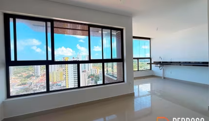 Apto com 120 m2 - 3 suítes - Quality Alberto Tirol - 4 vagas livres - Andar alto - Nunca Habitado