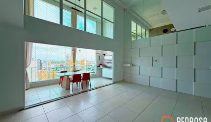 Apartamento duplex em Lagoa Nova com 190m2 - 3suítes + escritório - Residencial Vivant - 4 vagas