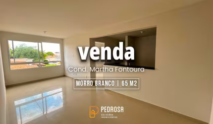 VENDA - APT 65 m2 ou 75m2 - 2 OU 3 quartos, sendo 1 suíte - Morro Branco - Natal.