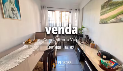 Apto térreo com 55 m2 | 2 quartos (1 suíte) | 1 vaga coberta | Pitimbu Natal/RN