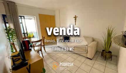 VENDA - VICENTE FLOR - 53m2 - 1 quarto - Nascente