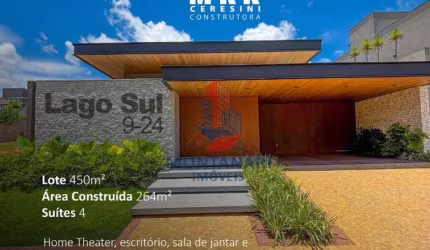 Casa para venda com 450 m² e 4 quartos em Residencial Lago Sul, Bauru - SP