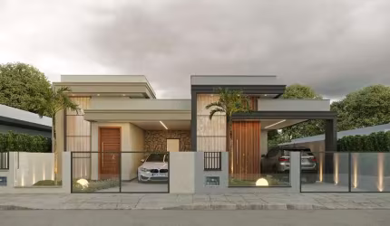 Casa com 2 quartos à venda na Lídia Hames Huller, sn, Forquilhas, São José por R$ 465.000