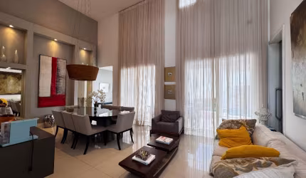 Casa no Interlagos, com 4 quartos, sendo 3 suites, 4 vagas,  lazer privativo