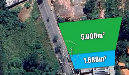 Terreno para venda tem 6688 metros quadrados - Taubaté - SP
