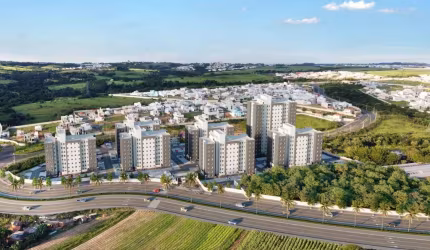 Apartamento para Venda em Indaiatuba, Jardim Residencial Nova Veneza, 2 dormitórios, 1 banheiro, 1 vaga