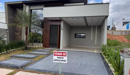 Casa em Condomínio para Venda em Indaiatuba, Jardim Mantova, 3 dormitórios, 1 suíte, 2 banheiros, 2 vagas