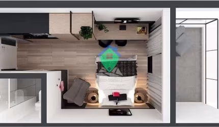 Studio à venda, 40 m² por R$ 561.800,00 - Indianópolis - São Paulo/SP