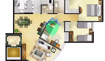 Apartamento à venda, 105 m² por R$ 1.320.000,00 - Perdizes - São Paulo/SP