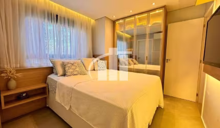 Apartamento mobiliado à Venda no Cond The House, Vila Yara, 157m², 3quartos, 4 vagas, Modernizado Projeto Exclusivo, mobiliado com Breton e Franccino.