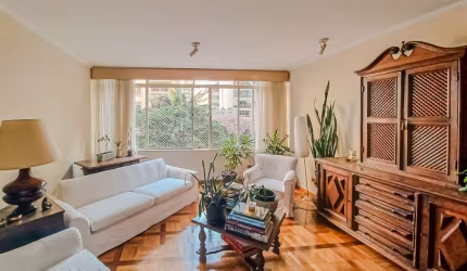 Excelente apto 212ms, 3 dorms., 1 suite,  1 vaga em frente ao Colégio Dante no Jardins - SP