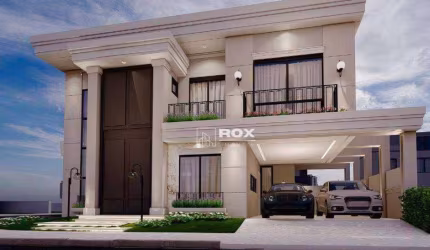 Casa nova em condomínio, 3 suítes à venda, Santa Cândida - Curitiba/PR