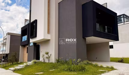 Casa nova em condomínio, 3 quartos à venda, 243 m² por R$ 1.450.000 - Santa Cândida - Curitiba/PR