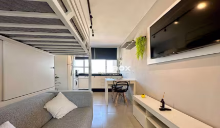 Apartamento 1 quarto, inteiro mobiliado, à venda, 30 m² por R$ 225.000 -  Curitiba/PR
