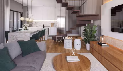 Apartamento Duplex com 3 quartos à venda, 114 m² - Boa Vista, Curitiba/PR