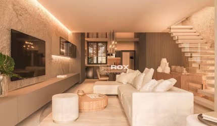 Sobrado com 3 quartos suítes  à venda, 242 m² - Santa Felicidade, Curitiba/PR
