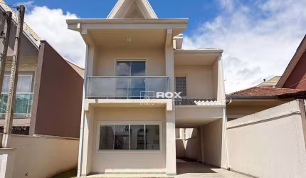 Sobrado com 4 quartos, em condomínio fechado à venda, 155 m² por R$ 729.000 - Cachoeira - Curitiba/PR