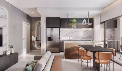 Apartamento na planta com 2 quartos 1 suíte à venda, 59 m² - Novo Mundo - Curitiba/PR