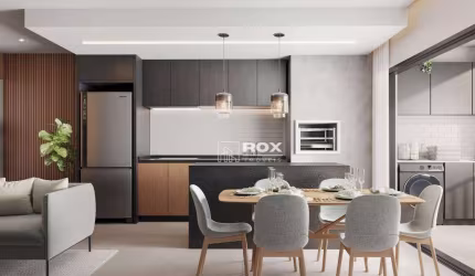 Apartamento na planta com 3 quartos 1 suíte à venda, 72 m² - Novo Mundo, Curitiba/PR