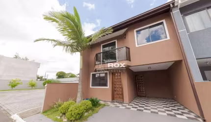 Sobrado em condomínio fechado com 3 quartos à venda, 100m² - Bom Jesus, São José dos Pinhais/PR
