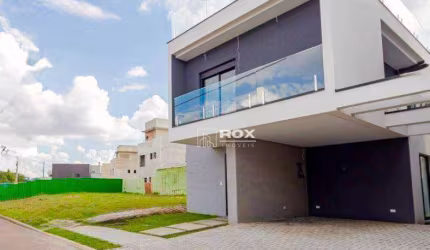 Casa nova em condomínio, 3 suítes à venda - Santa Cândida - Curitiba/PR