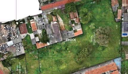 Terreno à venda, 7528 m² por R$ 16.000.000 - Novo Mundo - Curitiba/PR