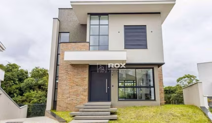 Casa de alto padrão com 3 quartos suítes à venda, 312 m² por R$ 3.400.000 - Santa Felicidade, Curitiba/PR